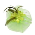 thumbnail image 1 of Tweang women's fascinators Women Wedding Tea Party with Headband Clip Tea Party Hat Hair Clips Flower Feathers Hat tea party hats for women Fascinators Headband Accessories Hat Green One Size, 1 of 2