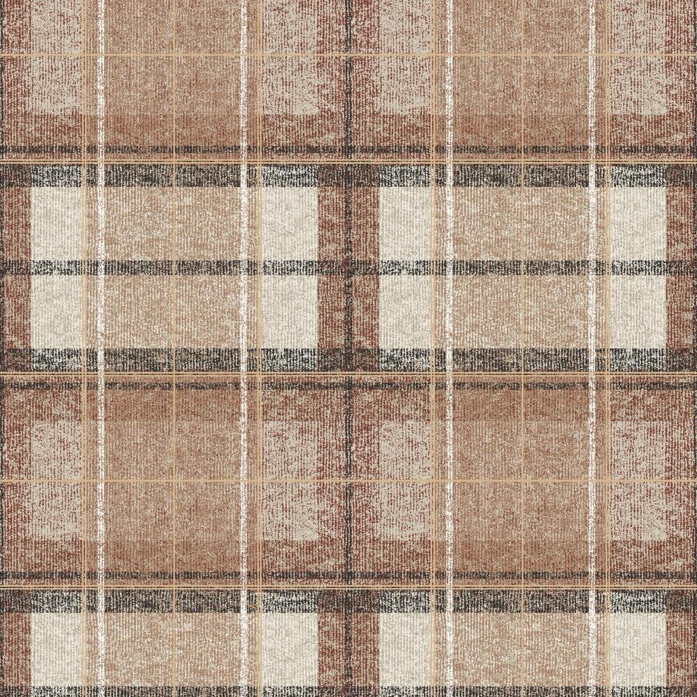 Tweed Plaid Peel and Stick Wallpaper