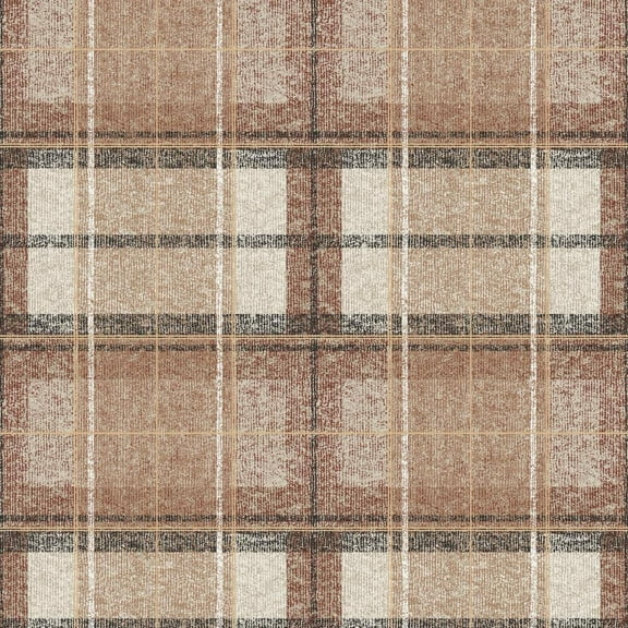 Tweed Plaid Peel and Stick Wallpaper