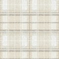 thumbnail image 1 of Tweed Plaid Peel and Stick Wallpaper, 1 of 19