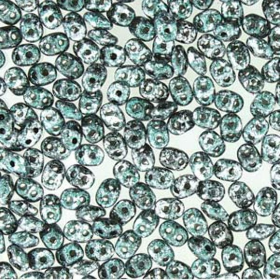 Tweedy Green Superduo Beads DU0523980-45707-TB
