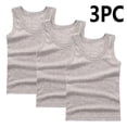 thumbnail image 1 of Tween 3-Pack Boys Tank Tops Sleeveless Undershirts Kids Basic Tees Multipack Summer Casual Activewear Lightweight Playwear Soft Comfortable Everyday Lounge Shirts, Size 9-10, 1 of 3