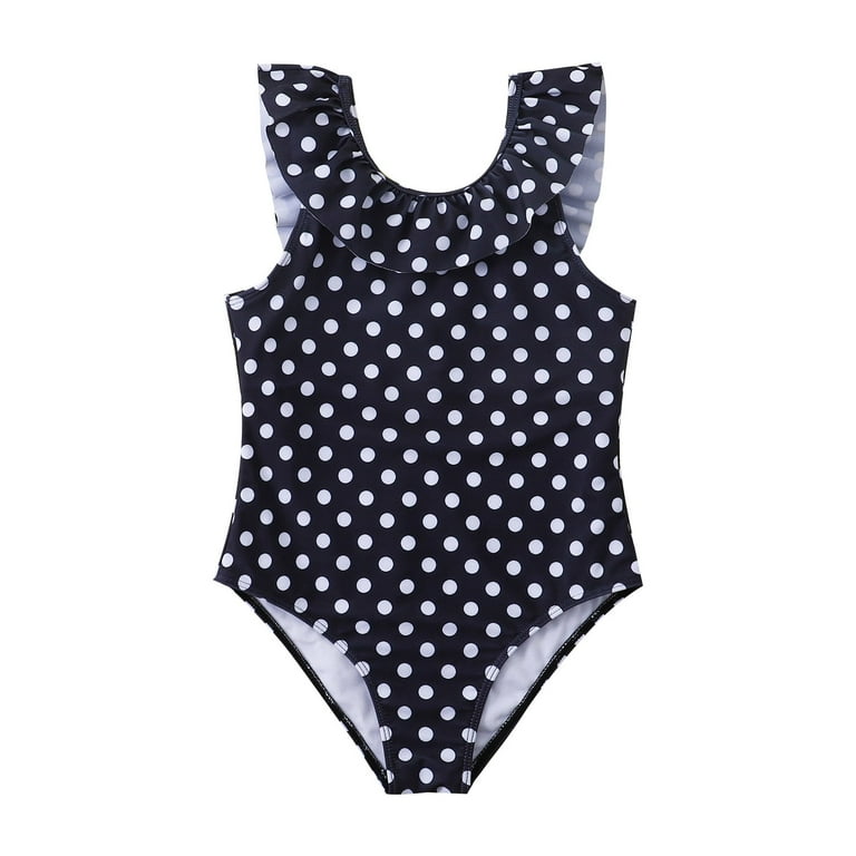 Tween Bathing Suits Girls Size Swimsuit Girls Swimsuit Skirt Polka