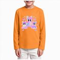 thumbnail image 1 of Tween Boys Halloween Shirt for 11t 12t Boys Halloween Shirts Kids Glow in the Dark Graphic Tees Raglan Ghost T-Shirt Toddler to Youth Boys Clothes Size 11-12 Years, 1 of 5