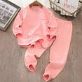 thumbnail image 1 of Tween Boys Pajamas Set Solid Crewneck Pullover Top Summer Girls Outfit Boys Clothes 12-13 Years, 1 of 5