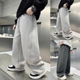 thumbnail image 1 of Tween Boys Sweatpants Athletic Jogger Pants for Boys 5-16 Years Kids Youth Open Bottom Pants with Pockets Kids Sweatpants Size 11-12 Years, 1 of 9