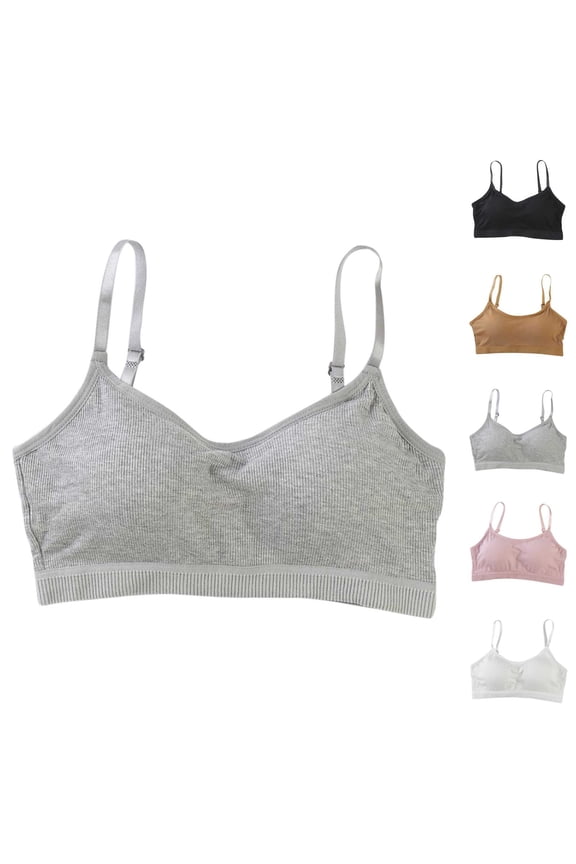 Tween Bra Bras for Teens Girls Underwear Adjustable Bra Vest for Kids - Comfortable and Stylish Undies for Children - for Daily Wear and Active