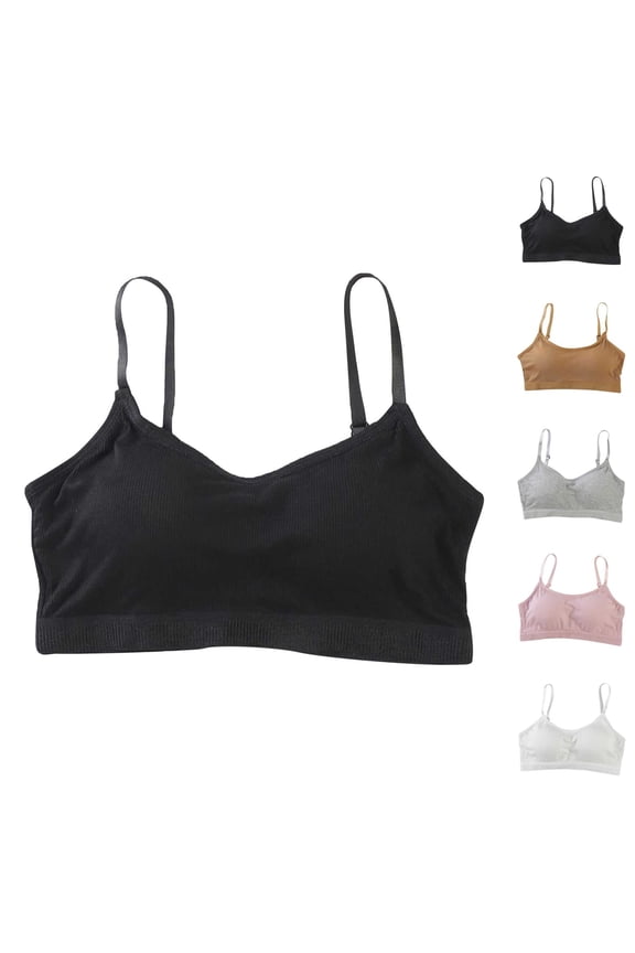 Tween Bra Bras for Teens Girls Underwear Adjustable Bra Vest for Kids - Comfortable and Stylish Undies for Children - for Daily Wear and Active