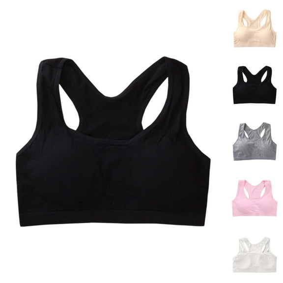 Tween Bra Girls Sports Bras Girls Underwear Training Bras for Teens - Comfortable Soft Underwear Support for Everyday Wear and School