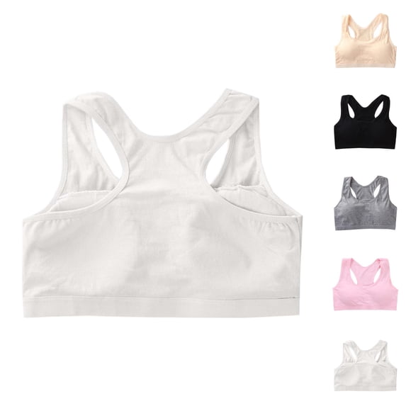 Tween Bra Girls Sports Bras Girls Underwear Training Bras for Teens - Comfortable Soft Underwear Support for Everyday Wear and School