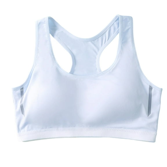 Tween Bra Girls Training Bra Girls Sports Bras for Active Teens Comfortable Breathable Workout Tank Tops for Girls 9 18 Years Seamless Soft Stretch Athletic Camisoles