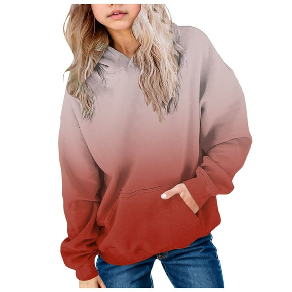 Tween Clothes 10-12 Girls Trendy Girls Hoodie Girls and Toddlers' Fleece Crewneck Pullover Hoodie Sweatshirt for Toddler and Little Kids