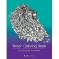 thumbnail image 1 of Pre-Owned Tween Coloring Book: Zendoodle Animals: Colouring Book for Teenagers, Young Adults, Boys, (Paperback 9781641261494) by Art Therapy Coloring, 1 of 1