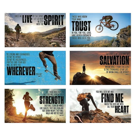 Tween Faith Cutouts - 6 pieces