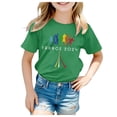 thumbnail image 1 of Tween Girl's Paris Graphic T-Shirt Short Sleeve Crewneck Casual T Shirts, 1 of 3