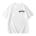 thumbnail image 1 of Tween Girls Casual Short Sleeve T Shirt Crewneck Printed Top Clothing White Size 10-11T, 1 of 7
