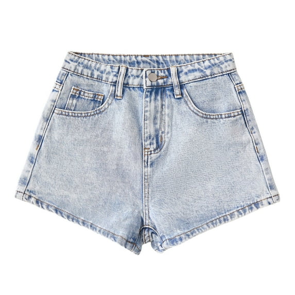 Tween Girls Denim Shorts Kids Jeans Girls Embroidered Jeans Girls Summer Clothes Girls Jeans Size 12-13 Years