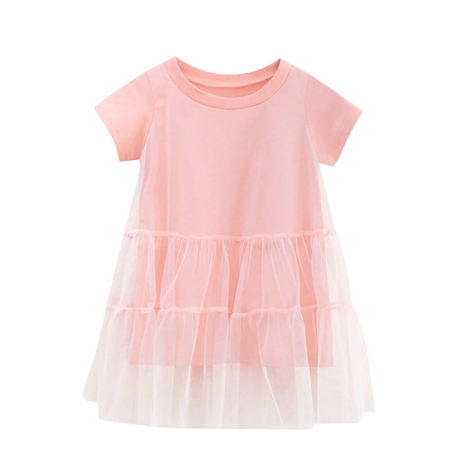 Tween Girls Dresses Size 18 Months24 Months Summer Dress Solid Color