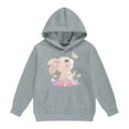 thumbnail image 1 of Tween Girls Hoodies Sweatshirts Cute Bunny Print Pullover Kids Casual Outerwear Warm Jacket Fall Winter Clothes Grey Size 10-11T, 1 of 4
