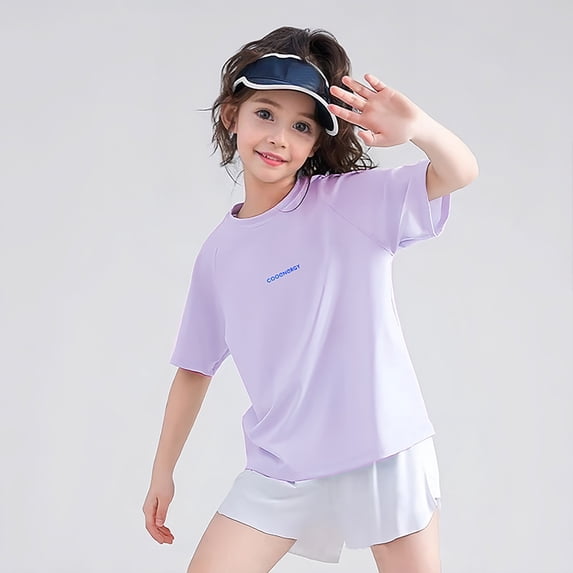 Tween Girls Rash Guard UV Sun Protection Shirts for Swimming Athletic Boys Size 13-14 Years Shirts
