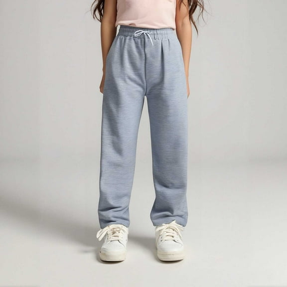 Tween Boys Sweatpants Boys' Athletic Pants with Pockets Drawstring Pants Gray Sweatpants Boys Joggers Size 12-13 Years