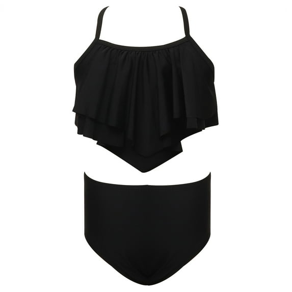 Tween Girls Swimsuits Two Piece Bikini Beach Sports Outfit Swim Swimwear 3-4 Years