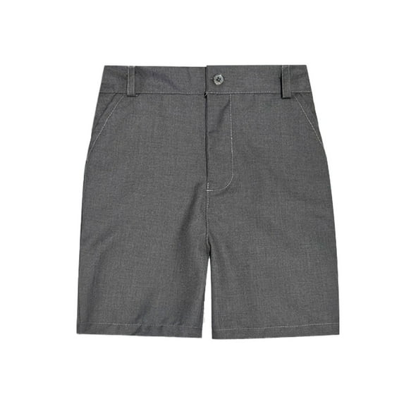 Tween Girls Uniform Grey Shorts Quick Dry Uniform Pants for Boys Girl Summer Outfits 11-12 Years