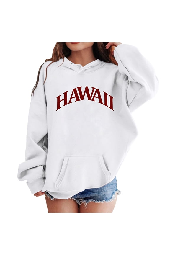 Tween Hoodies Boys White Hoodie Long Sleeve Casual Basic Pullover Sweatshirt Hoodie Fall Winter Clothes 11-12 Years Old Girl Clothes