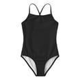 thumbnail image 1 of Tween Swim Suit Black 1 Piece Swimsuit Teens Sleeveless Rash Guard Great for Beach Beach Swimwear 10-12 Years, 1 of 4