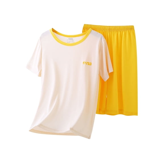 Tween Teen Clothes, Short Sleeve Athletic T-Shirt & Shorts Outfit Set