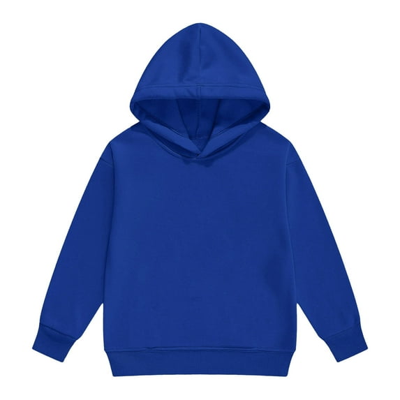 Tween-Teen Unisex Casual Long Sleeve V-Neck Oversized Hoodies, Solid Color Pullover Sweatshirts Soft Warm Fabric,Kids Sweatshirts,Size:12-13 Years