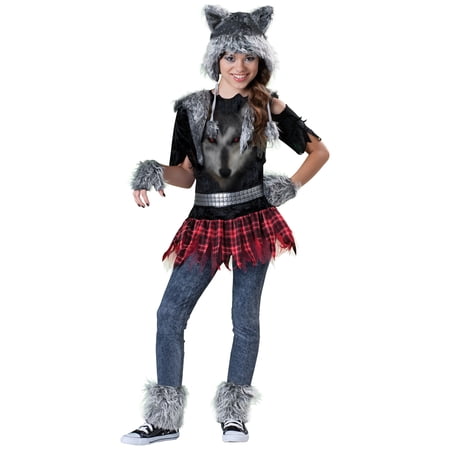 Wear Wolf Girls' Teen Halloween Costume