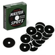 Tweeten Tefco Master Pool Billiard Table Spots 12 pcs/1 box - 1 1/4 - Black