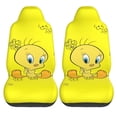thumbnail image 1 of Tweety-Bird 2 Pcs Car Seat Covers, Soft Universal Auto Seat Covers, Seat Protector Interior Accessories Decoration Fits Most Cars, Suvs, Trucks, And Vans, 1 of 9