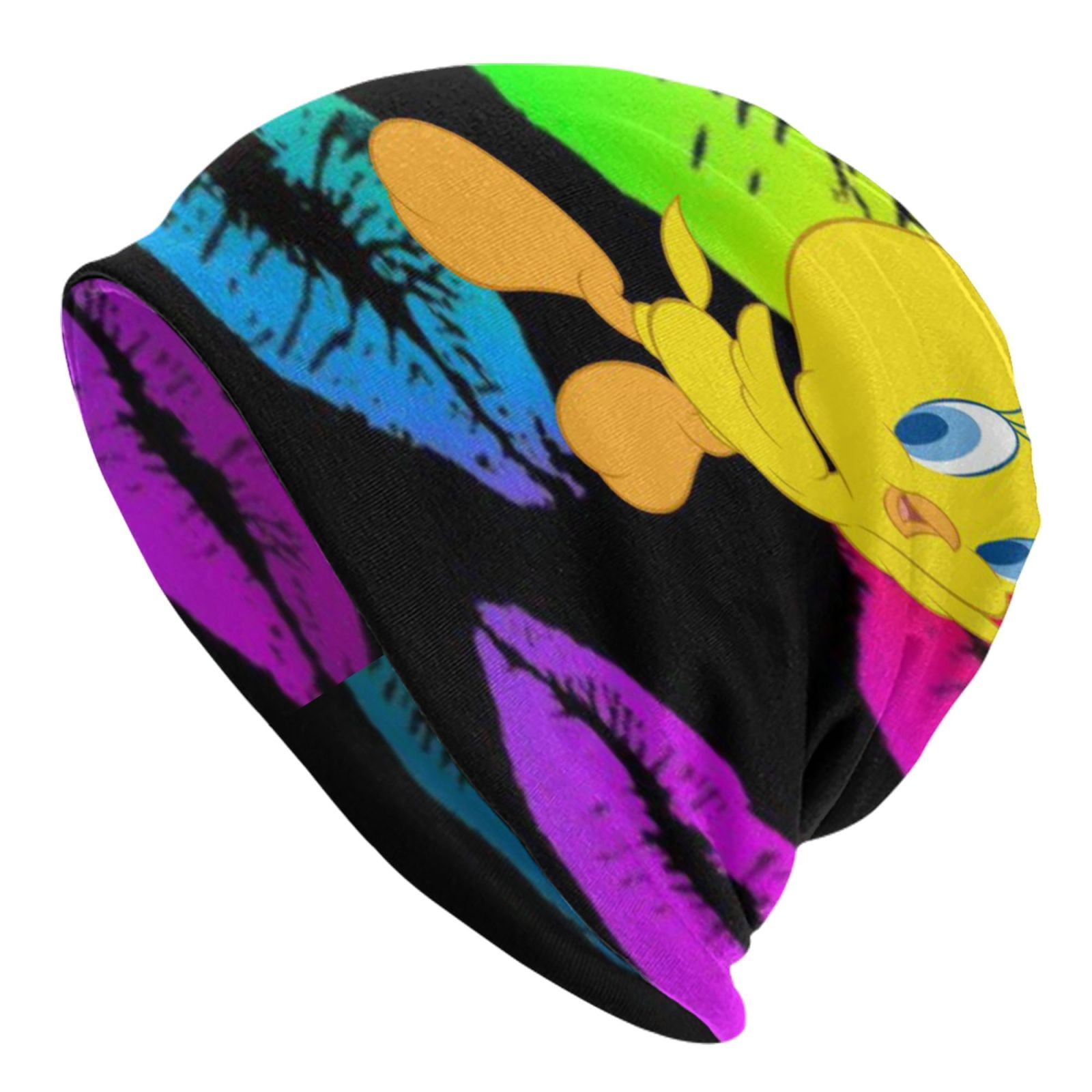 Tweety Bird Beanie Hat Cap 3D Print Soft Slouchy Beanies Hat