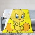 thumbnail image 1 of Tweety-Bird Blanket, Soft Flannel Throw Blanket Super Soft Lightweight Cozy Blankets Travel Throw Blanket Bedding And Sofa For All Season For Adults Kids Teens 60"X50", 1 of 9
