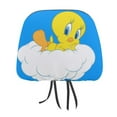 thumbnail image 1 of Tweety-Bird Car Headrest Cover Decor Vehicles Seat Pillow Cover Protector Accessories Auto Front/Rear Seats Head Rest Cover Universal Fit Most Cars Sedan SUV Van, 1 of 7