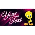 thumbnail image 1 of Tweety Bird Offset Photo License Plate, 1 of 1