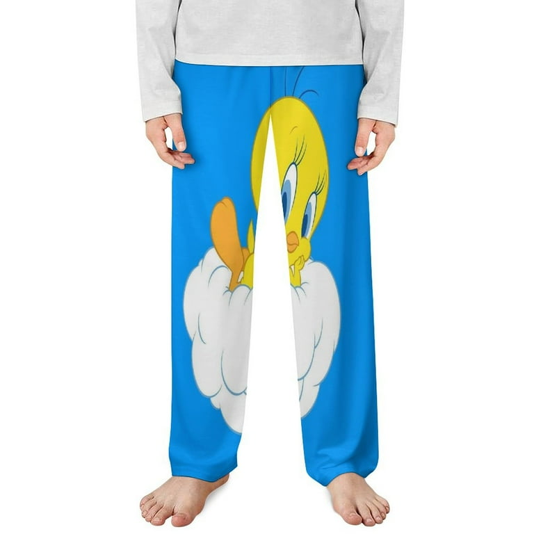 Tweety Bird Pajama Pants Long Sleep Pant Pajama Bottoms Drawstring Waist with Pockets Walmart