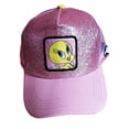 thumbnail image 1 of Tweety Bird Pink Adjustable Snapback Baseball Cap Hat, 1 of 1