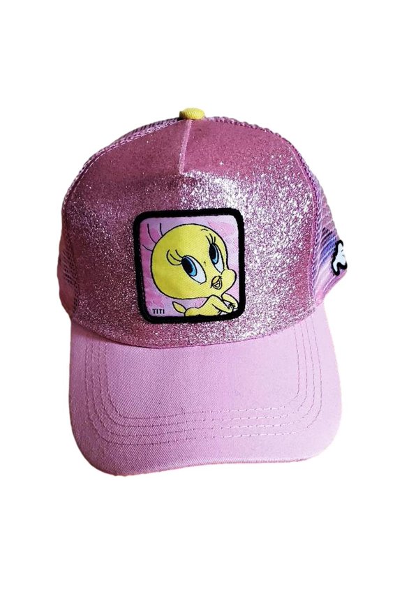 Tweety Bird Pink Adjustable Snapback Baseball Cap Hat
