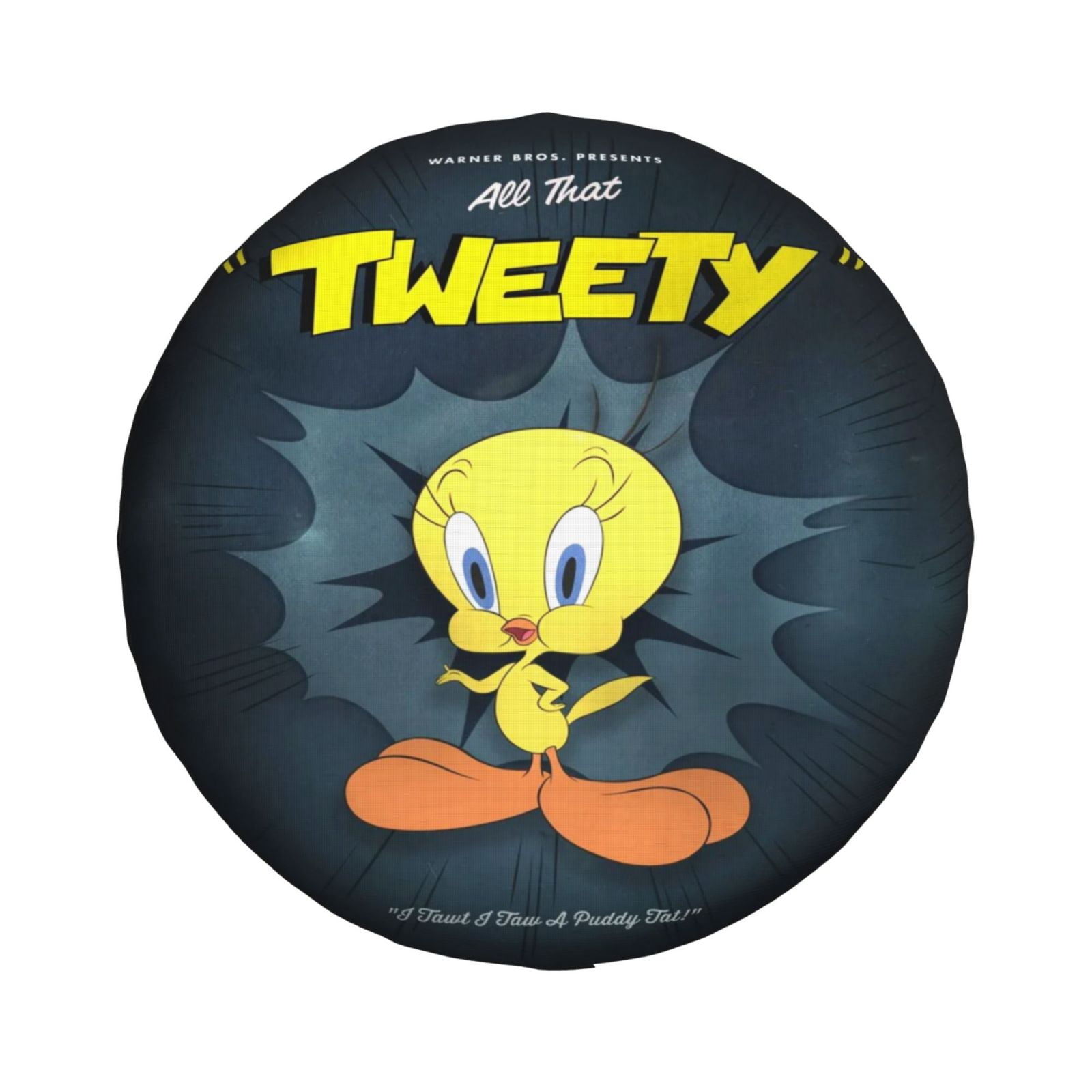 Tweety Bird Spare Tire Cover Animal Cute Cartoon Weatherproof Universal ...