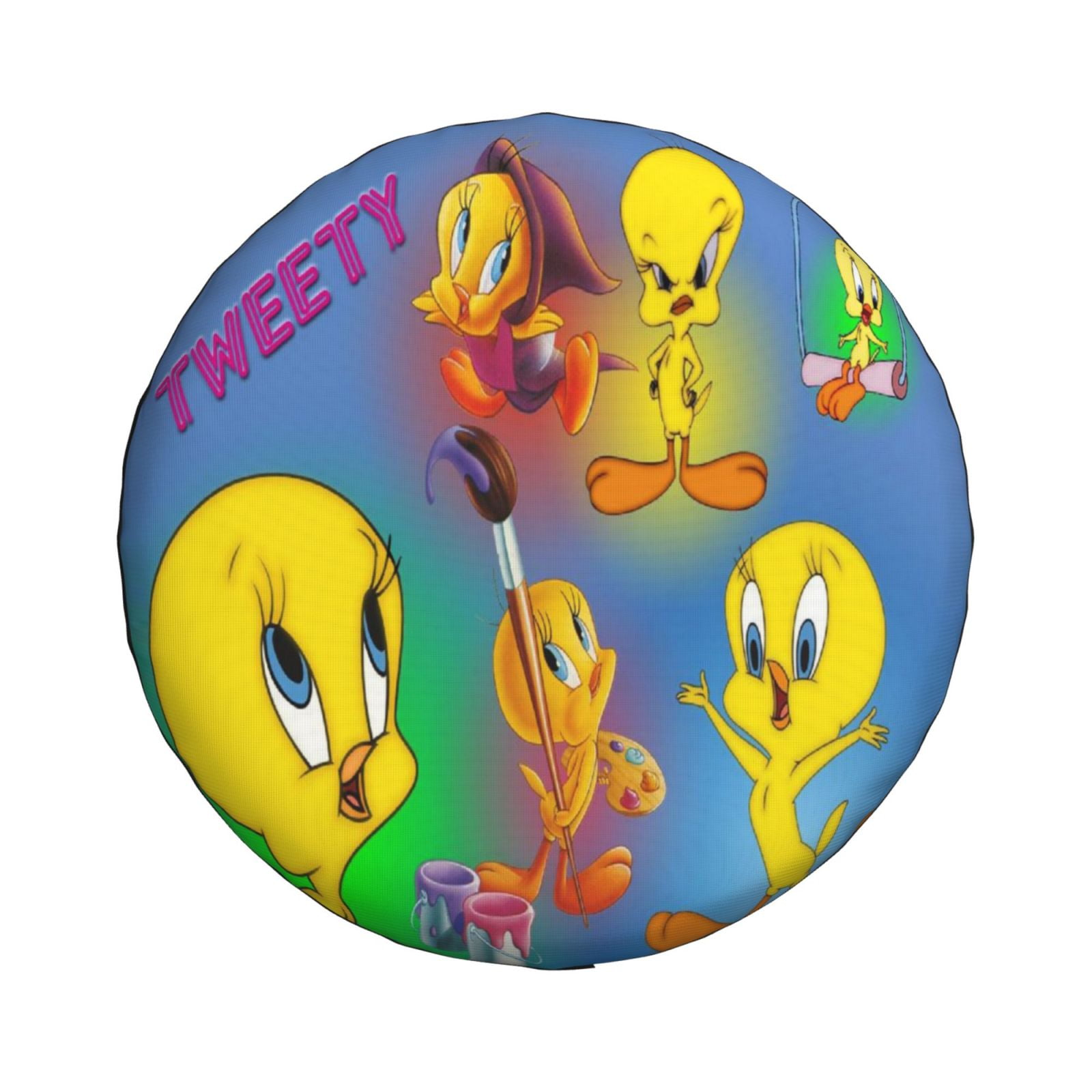 Tweety Bird Spare Tire Cover Animal Cute Cartoon Weatherproof Universal ...