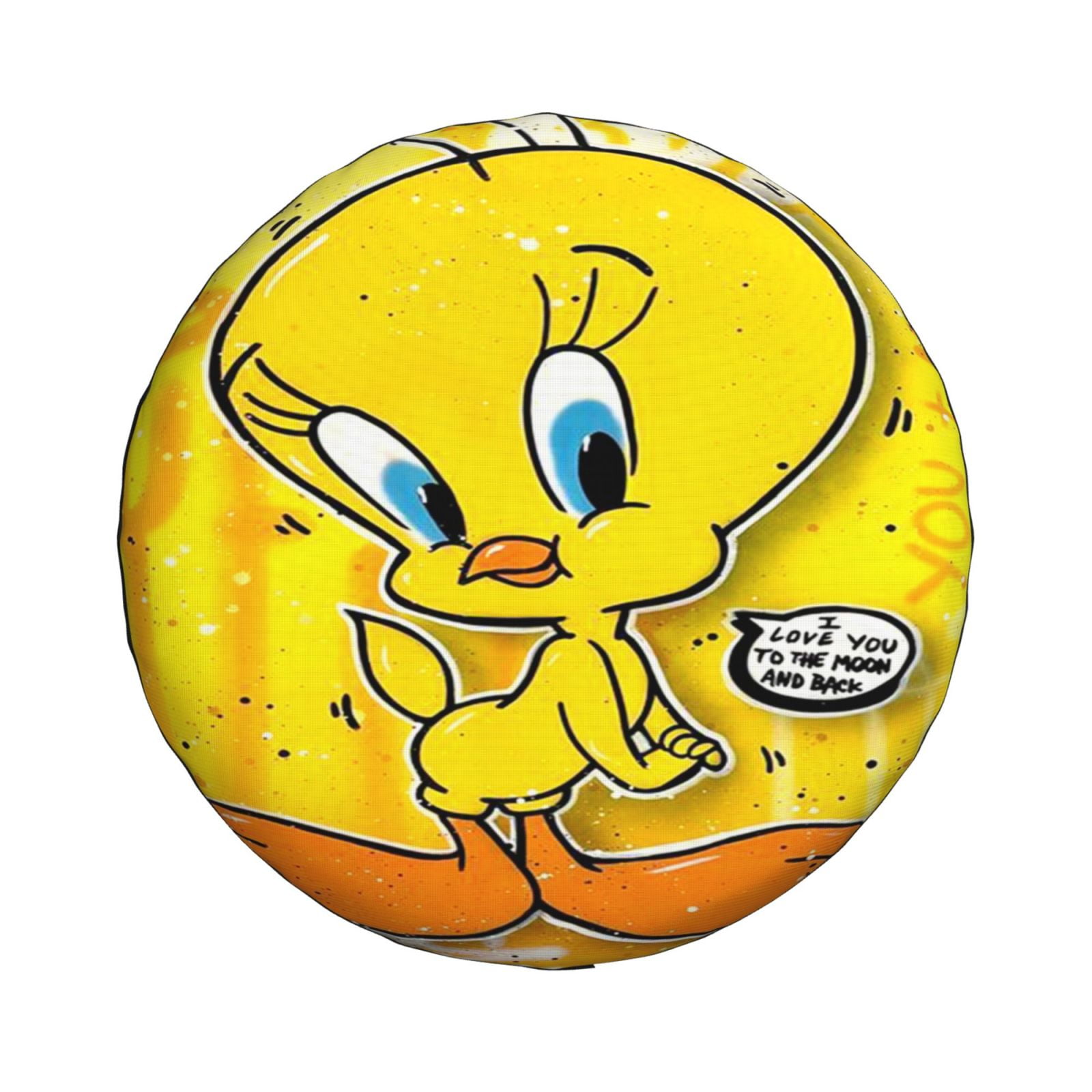 Tweety Bird Spare Tire Cover Animal Cute Cartoon Weatherproof Universal ...