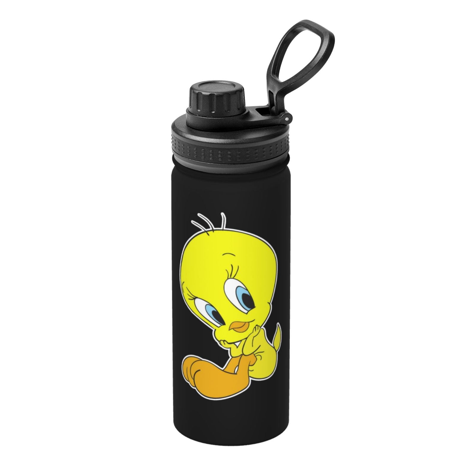 Tweety Bird Sports Insulated Kettle, Leakproof & BPA Free, Drinking Sports Water Bottle for Fitness, Gym & Outdoor 18oz