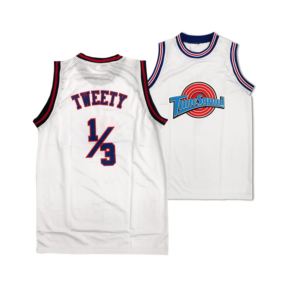 Tweety Bird Tune Squad White Jersey Space Jam Basketball 1/3 Movie ...