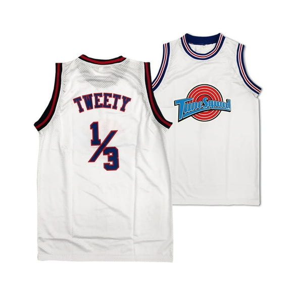Tweety Bird Tune Squad White Jersey Space Jam Basketball 1/3 Movie Brand