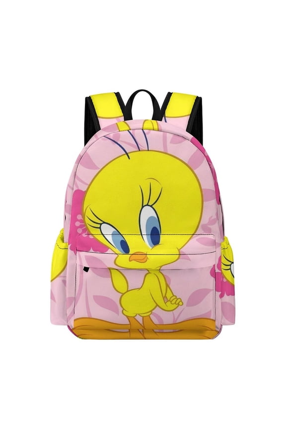 Tweety Cute Anime Travel And Hiking Backpack 42x30x15cm