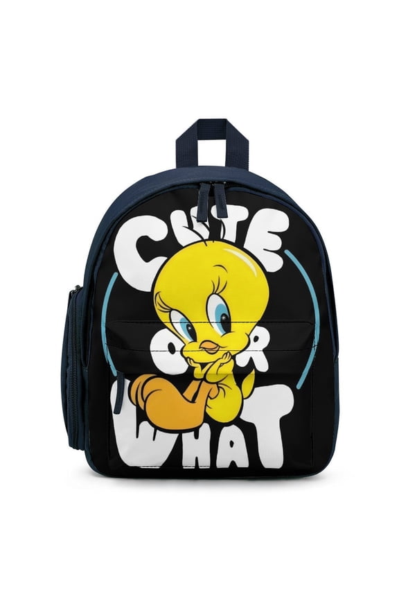 Tweety Cute Cartoon backpack travel bag adjustable shoulder straps One size