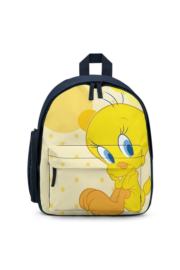 Tweety Cute Cartoon backpack travel bag adjustable shoulder straps One size